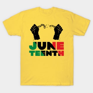 Juneteeth // Black Lives Matter Celebration Design T-Shirt